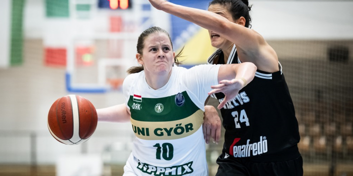 Női Euroliga Nagy küzdelemben maradt alul a Győr a Virtus Bologna