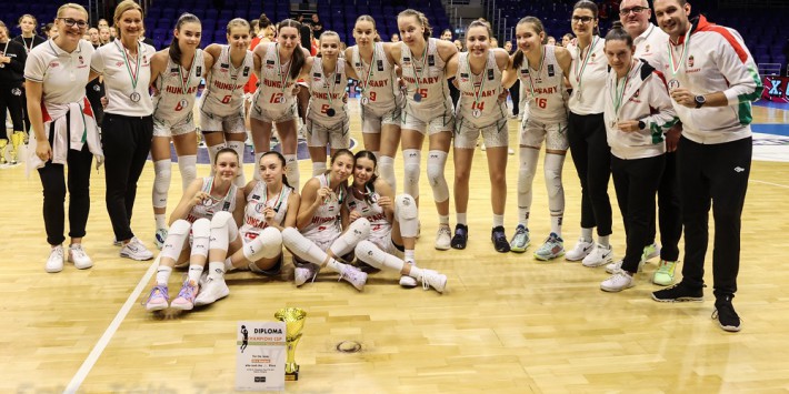 Értékes ezüstérmet szerzett U16-os lány válogatottunk a Bajnokok Tornáján