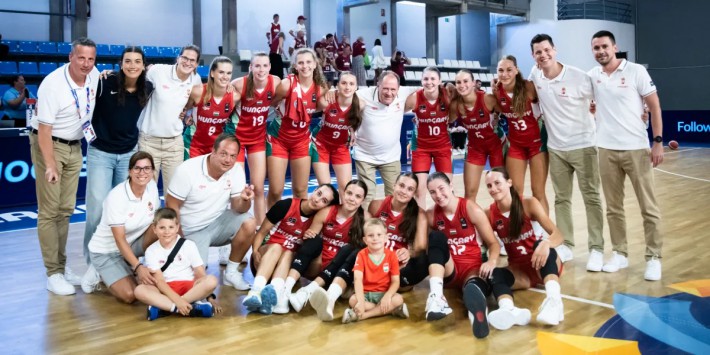 U18 leány: válogatottunk 9. helyen végzett a korosztályos Eb-n
