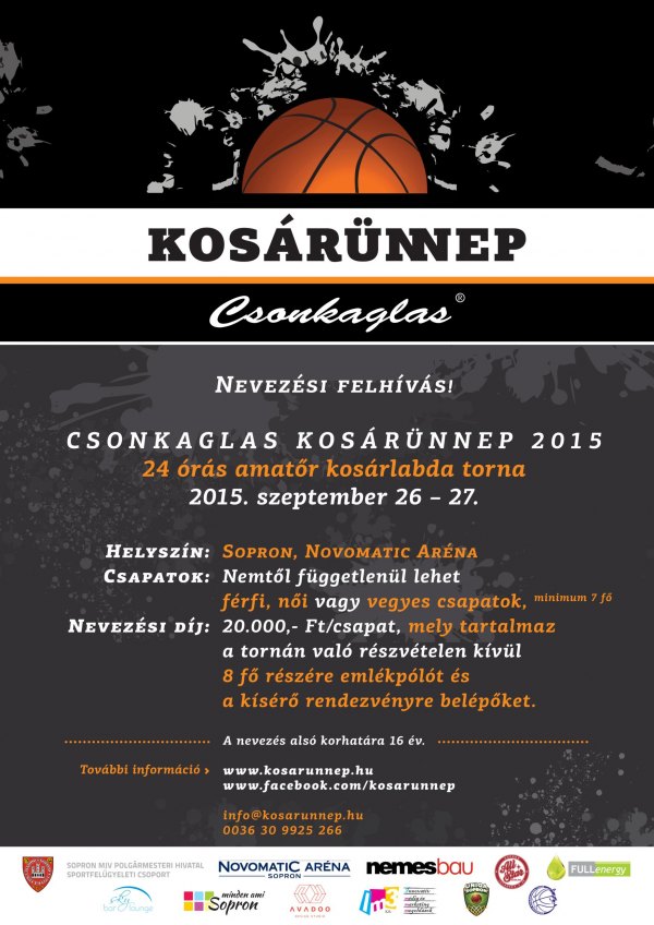 24 órás kosárlabdázás Sopronban