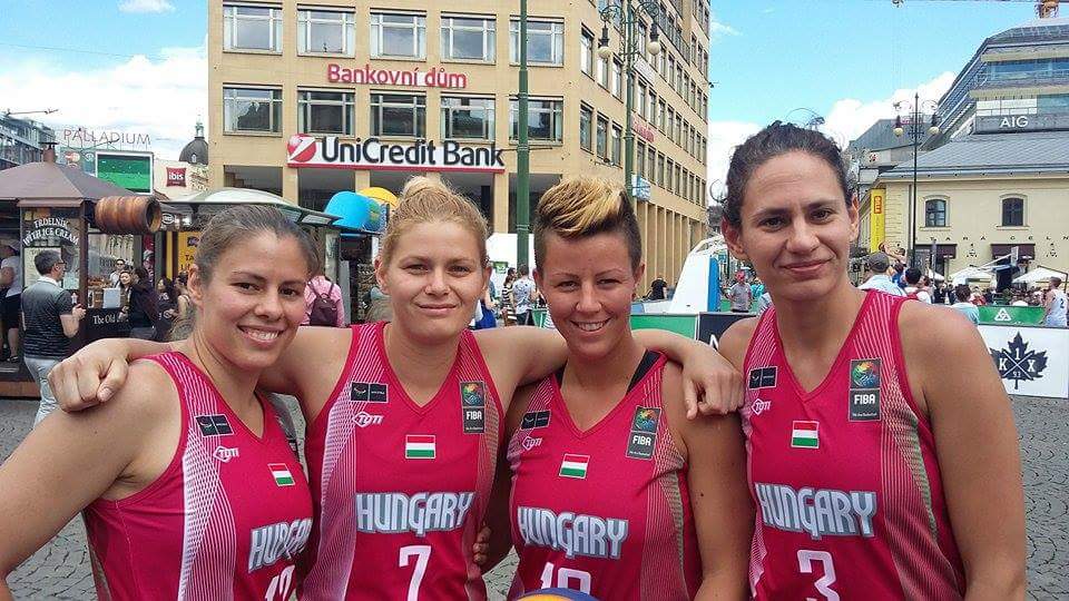Tornagyőztes lett Prágában a 3x3-as női válogatottunk 