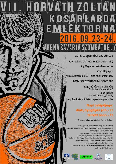 Horváth Zoltán Emléktorna az Arena Savariában