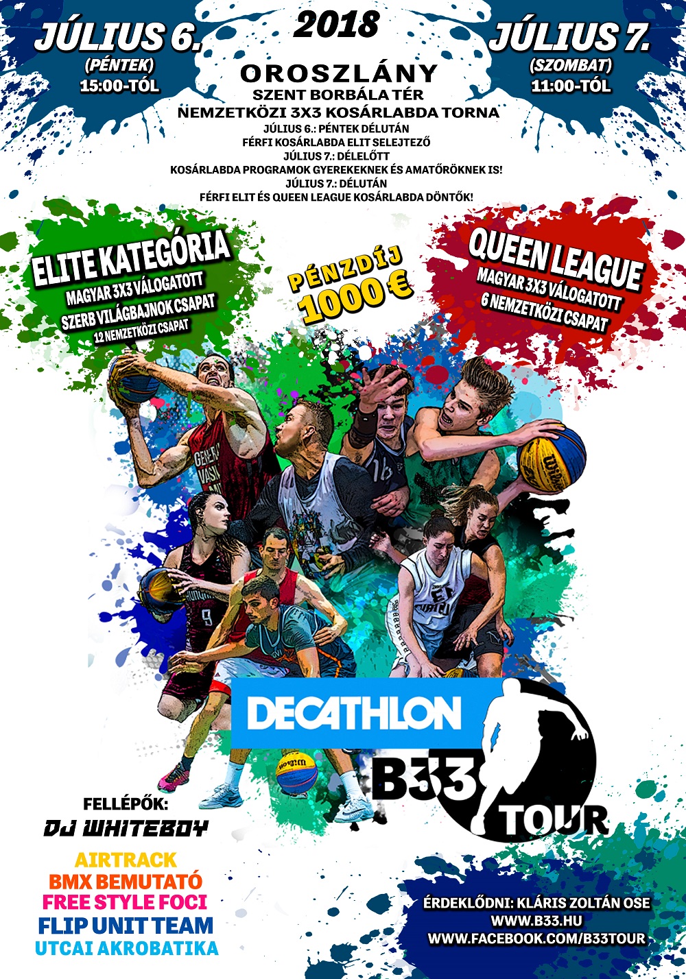 DECATHLON B33 TOUR 2018 DÖNTŐ - OROSZLÁNY