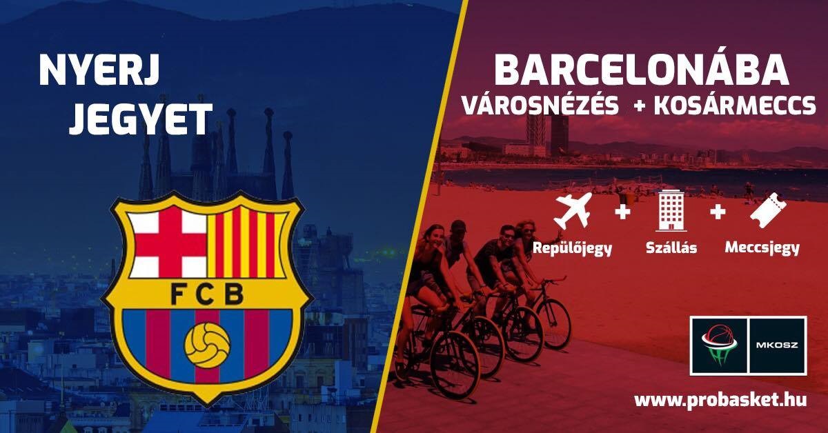 Nyereményjáték: utazz Barcelonába!