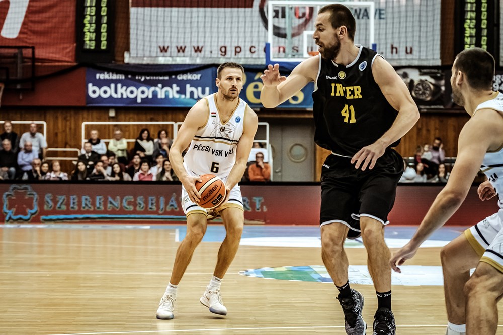 FIBA EC: Pécsen is eggyel voltak jobbak a pozsonyiak