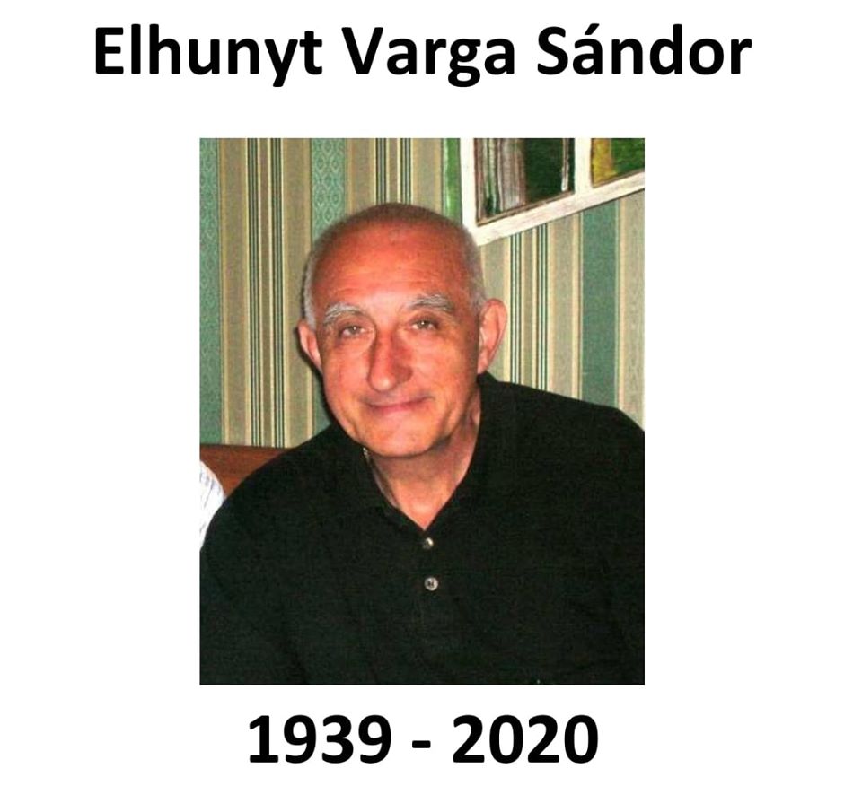 Gyász: Elhunyt Varga Sándor