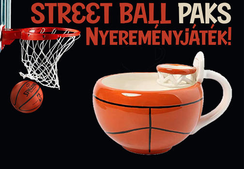 Streetball: félidő Pakson