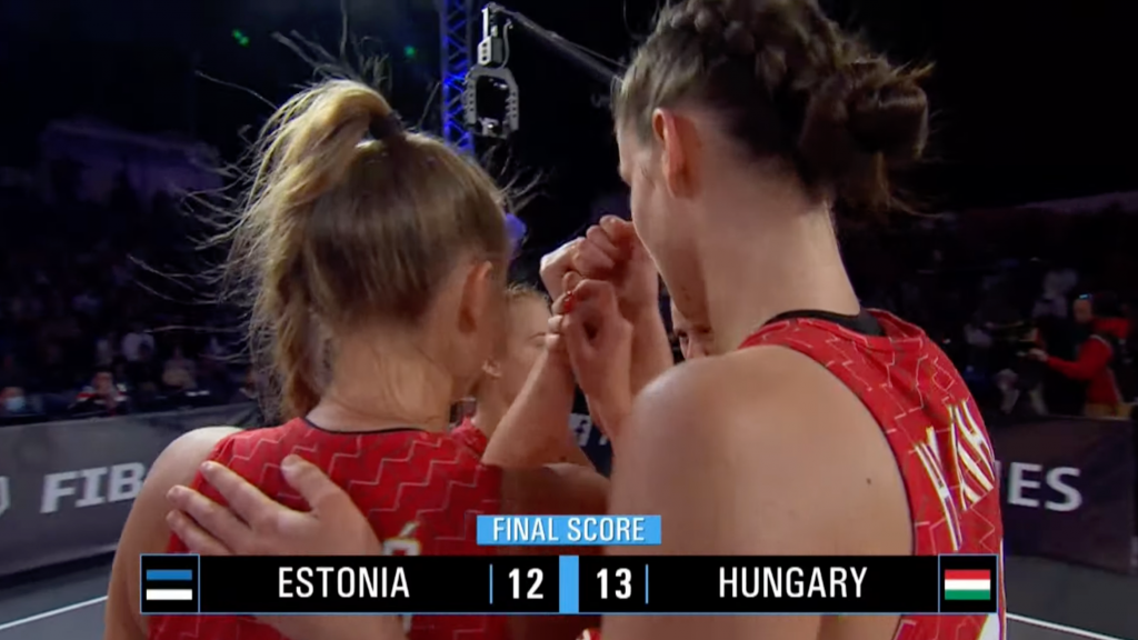 Legyőzte Észtországot, csoportgyőztes női válogatottunk a 3x3-as U18-as vb-n