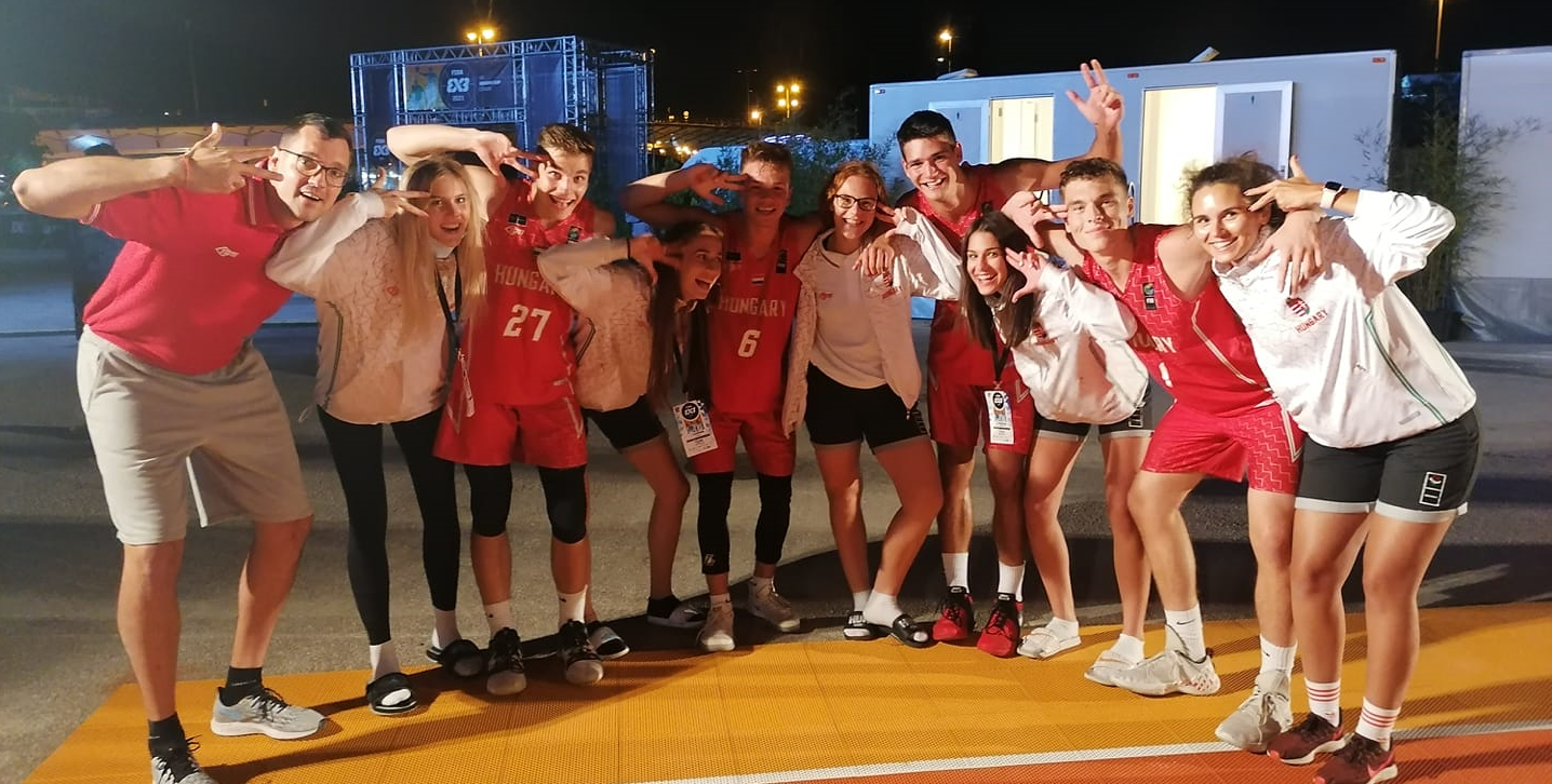 Bronzérmesek az U17-es fiúk a 3x3-as Európa-bajnokságon!
