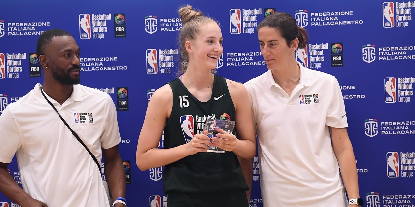 Toman Petra lett a Basketball Without Borders Europe camp legjobb védője