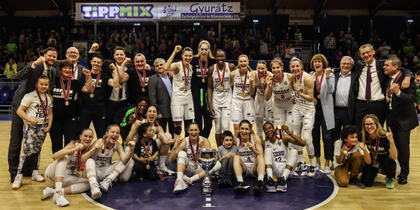 Tippmix Női NB I: Bajnok a Sopron Basket