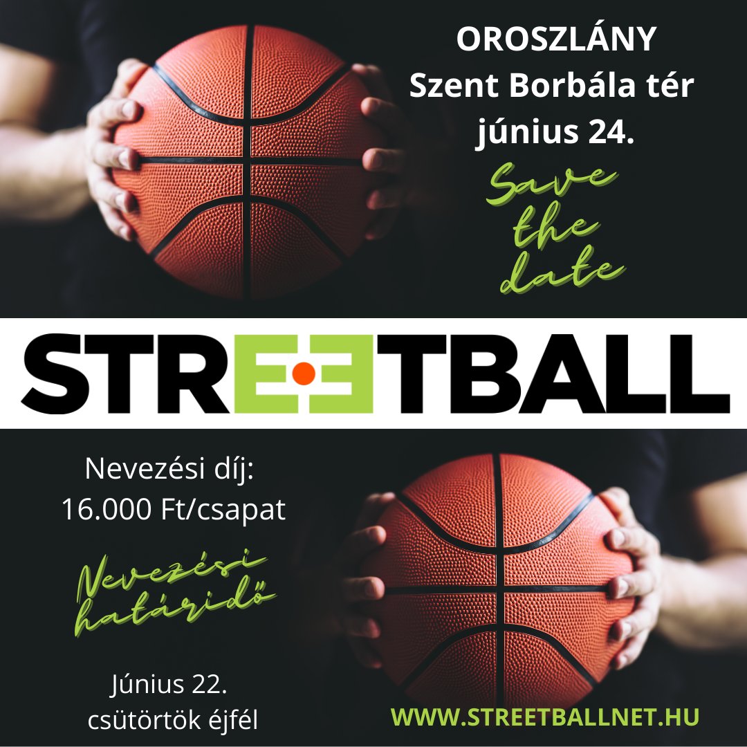 Újra streetball Oroszlányban