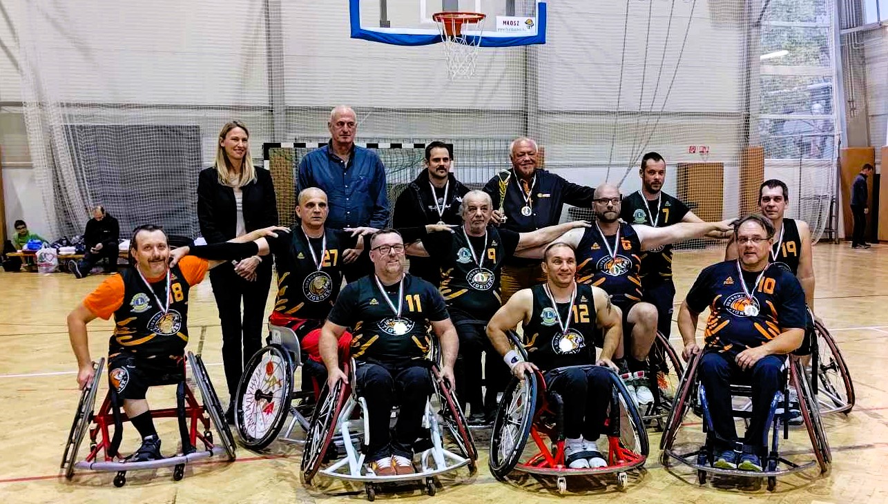 Kerekesszékes kosárlabda: A Soproni Tigriseké a Magyar Kupa