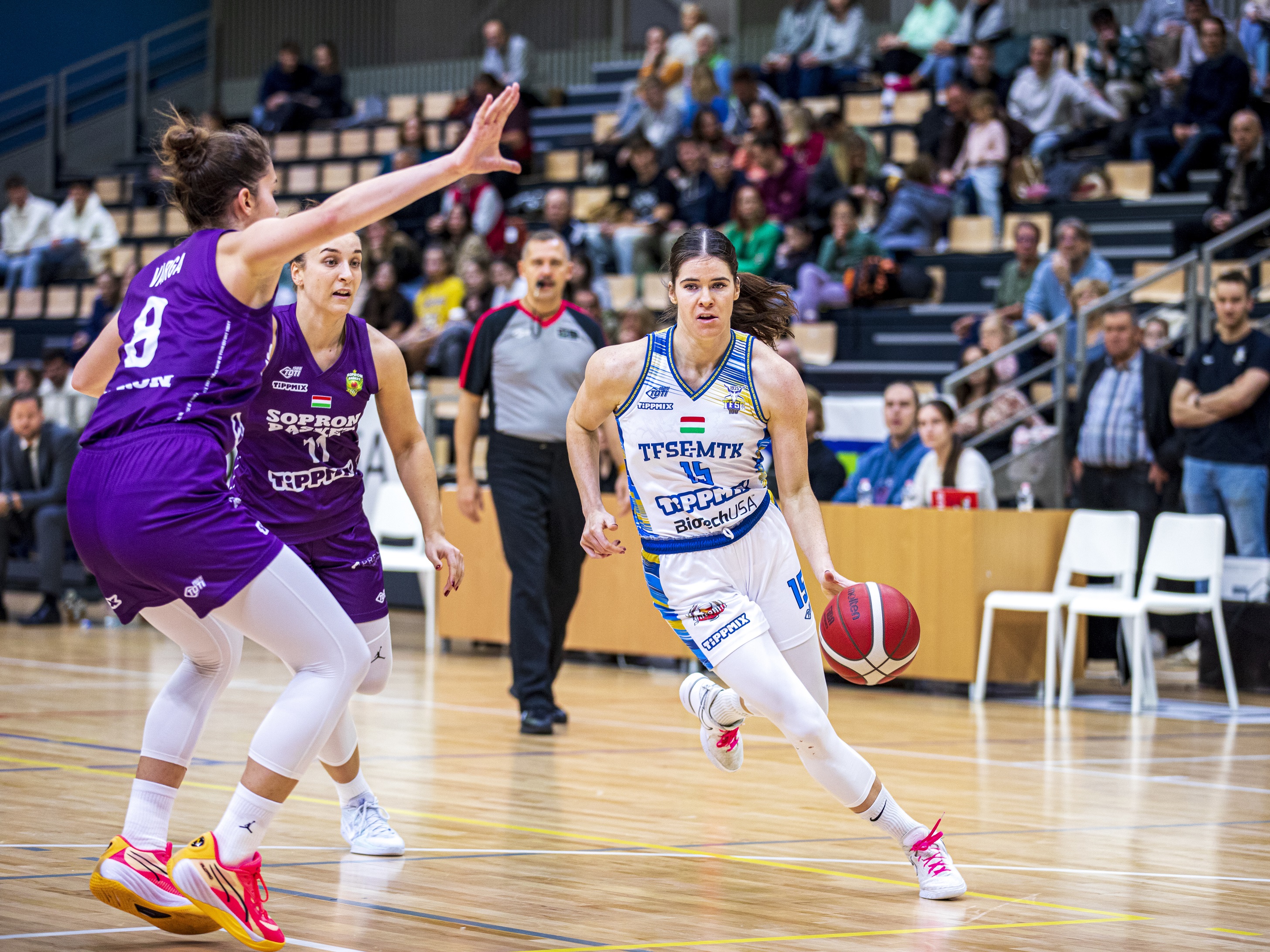 Végletekig kiélezett mérkőzésen győzte le a TFSE a Sopron Basket csapatát