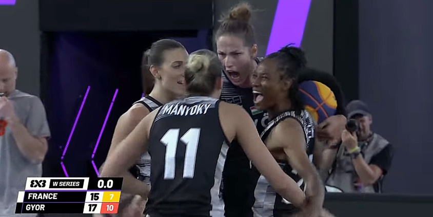 3x3 WS: Franciaország elleni bravúrgyőzelmével továbbjutott a Győr