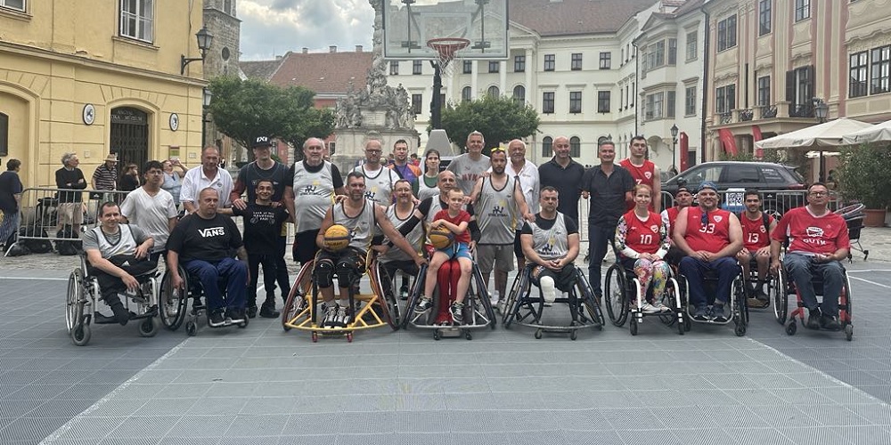 Kerekesszékes kosárlabda: A DVTK nyerte a 3x3-as fordulót